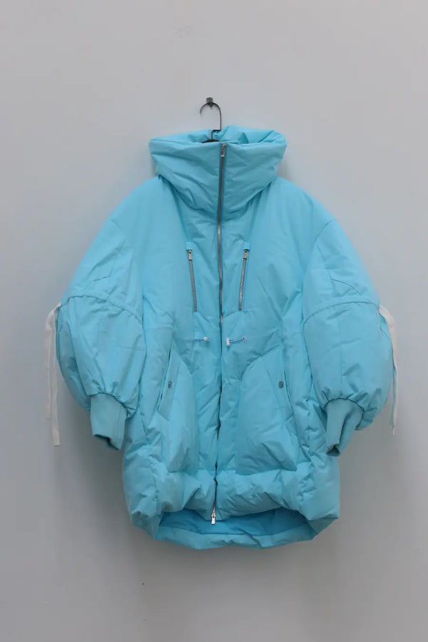 CHENPENG windproof light blue bubble down jacket CP19AWJ011